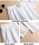 White Pants Women Elastic High-waisted Haren Pants Fashion Wild Professional Suit Pants Office Ladies Trousers Black Khaki Pants