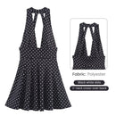 Vestido Feminino Branco com Renda Bordada e Halter - Sem Manga Costas Abertas Sexy Linha A Festa 2025