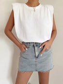 Vintage Denim Mini Skirts Women Summer Korean Fashion y2k Clothes High Waist A-line Blue Slim Cute Sexy Short Jeans Skirt Female