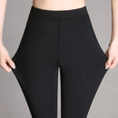 Flare pants female high waist micro trousers work