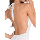 Vestido Mini Feminino Bodycon com Alças Finas e Barra Irregular - Elegante Festa Clube