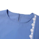 Women's Long Sleeve Lace Robe, Ramadan, Islamic, Arab, Muslim, Bohemian, Luxury Fashion, Spring Vest