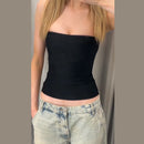 Women's Corset Tops Bandage Stripe Spaghetti Strap Crop Top Square Neck Bodycon Stretch Partywear Chic Lady Sleeveless Clubwear