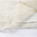 Lace Elegant Skirt Two Piece Set Women Turtleneck Hollow Out Lantern Sleeve Tops Irregular Hem Mini Skirt 2025 Chic Party Suit