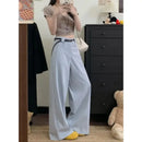 Women's High Waist Wide Leg Pants Casual Loose Flowy Trousers