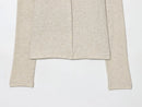 Cardigan Feminino de Renda com Botões e Manga Longa - Cropped Vintage Tricô Suave Casual