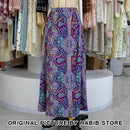 Bohemian Boho Retro Floral Print Skirts Women Indie Folk Summer High Waist A-Line Pleated Long Skirts Casual Holiday Beach Skirt