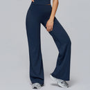 Yoga Pants Flare Leggings Women High Waist Wide Leg Pants Gym Women Fitness Sports Flared Pant Dance Trousers Women shaped Hip