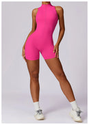 Macacão Feminino Fitness Slim sem Manga - Esportivo Casual