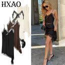 Vestido Mini Justo com Recortes e Costas Abertas - Balada Sexy
