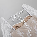 Vestido Mini Elegante com Estampa e Manga Longa - Outono e Inverno