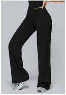 Yoga Pants Flare Leggings Women High Waist Wide Leg Pants Gym Women Fitness Sports Flared Pant Dance Trousers Women shaped Hip