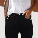 Stretch Skinny Jeans High Waist Slim Leggings Hip Lift Pencil Pants Black JEANS Women Sexy Pencil Denim Pants Jeans
