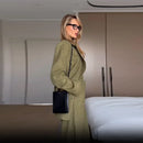 Women's Casual Versatile Office Formal Outfits Trendy Elegant Soft Shoulder Pad Blazer All Season Simple Commuter Straight Pants
