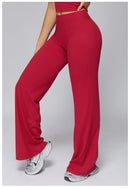 Yoga Pants Flare Leggings Women High Waist Wide Leg Pants Gym Women Fitness Sports Flared Pant Dance Trousers Women shaped Hip