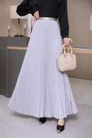 Fashion Elegant Pleated Skirt for Women Faldas Vintage Saias Party Goth Skirts Ropa Mujer Casual Jupe Femme Harajuku Streetwear