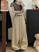 Women's High Waist Wide Leg Pants Casual Loose Flowy Trousers