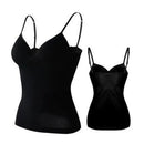 Sexy Women Crop tops Padded spaghetti strap Tank Top Women  built in bra off shoulder Camisole Seamless Tank Lingerie Underwear