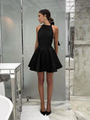 Vestido Mini Franzido com Alças Finas e Estampa - Verão Casual