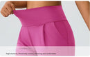 Yoga wide leg pants for women high waisted loose straight leg pants casual sports yoga pants women's outerwear