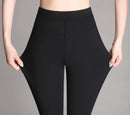 Flare pants female high waist micro trousers work