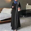 Women's Long Sleeve Lace Robe, Ramadan, Islamic, Arab, Muslim, Bohemian, Luxury Fashion, Spring Vest