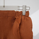 Miyake Pleated Solid Color Semi-skirt 2025 Summer New Irregular Pleated Half-body Skirt Women's Mid-length Bud Skirt