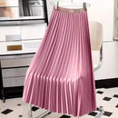 Fashion Elegant Pleated Skirt for Women Faldas Vintage Saias Party Goth Skirts Ropa Mujer Casual Jupe Femme Harajuku Streetwear