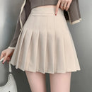 Pleated Tennis Skirt Pink High Waist Box Pleat Mini Skirt Women Miniskirt Teen-Girl Spring Summer Schoolgirl Preppy Outfit