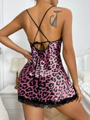 Vestido Mini Feminino Sexy com Renda e Alças Finas - Assimétrico Costas Abertas Festa