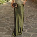 Vestido Longo Feminino com Estampa de Conchas e Manga Flare - Sexy Costas Abertas Renda Cor Sólida Gola Redonda