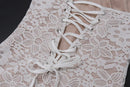 Vestido Mini Feminino Sexy Tomara que Caia com Renda e Franzido - Sem Alças Costas Abertas Festa Clube