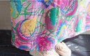 Boho Long Skirt Cotton Linen ort Sve round Ne fiti Flower plus Size Women Casual Summer Dr A-Line Skirt