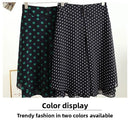 High Waist Wide Leg Pants Women Summer Loose Thin Chiffon Five-Quarter Length Anti-Light Skirt Trendy Casual Trousers