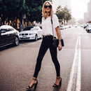 Stretch Skinny Jeans High Waist Slim Leggings Hip Lift Pencil Pants Black JEANS Women Sexy Pencil Denim Pants Jeans