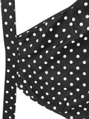 Vestido Mini Feminino com Bandagem e Patchwork Contrastante - Sexy Cintura Alta Verão