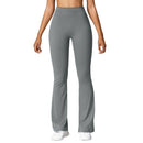 Yoga Flare Pants Women Sexy V-Cut Waist Butt Liftting Fitness Leggings Comfort Gym Running Fashion High Waist Slim Leggings