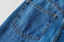 Women's High Waist Jeans 2025 Spring Fall Relaxed Straight Leg Raw Hem Floor-Length Vintage Inspired Daily Uniform