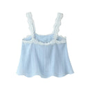 Ladies Holiday Sexy Chic Women Skirt Suit Lace Cami Top Long Straight Skirt Fashion Spring Summer Beach Skirt 2 Piece Set