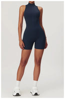Macacão Feminino Fitness Slim sem Manga - Esportivo Casual