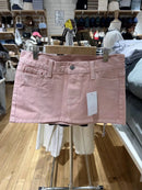 Saia Jeans Feminina Mini Vintage Americana com Cintura Alta - Casual Streetwear