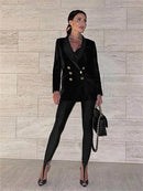 Korean Fashion Winter Black High Waisted Skinny Y2K Women Pants Sexy Glitter Casual Club 2022 Leggings Pants Long