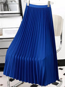 Fashion Elegant Pleated Skirt for Women Faldas Vintage Saias Party Goth Skirts Ropa Mujer Casual Jupe Femme Harajuku Streetwear