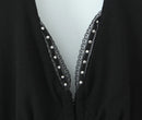 Vestido Feminino Branco com Renda Bordada e Halter - Sem Manga Costas Abertas Sexy Linha A Festa 2025