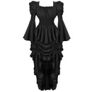 Blouse With Skirt For Women Victorian Long Sleeve Blouse Renaissance Pirate Blouse Cosplay Costume