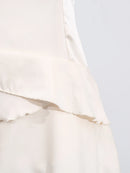 Vestido Curto Feminino com Xale e Amarrão - Sexy Sem Manga Costas Abertas Renda Festa