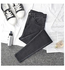 High Waist Slim Fit Women's Jeans Elasticity Pencil Nine Point Pants Spring Autumn Fashion Stylish Casual Comfortable
