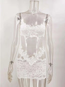 Vestido Mini Tie-Dye com Alças Finas e Babado - Verão Boho