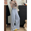 Women's High Waist Wide Leg Pants Casual Loose Flowy Trousers
