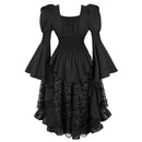 Blouse With Skirt For Women Victorian Long Sleeve Blouse Renaissance Pirate Blouse Cosplay Costume